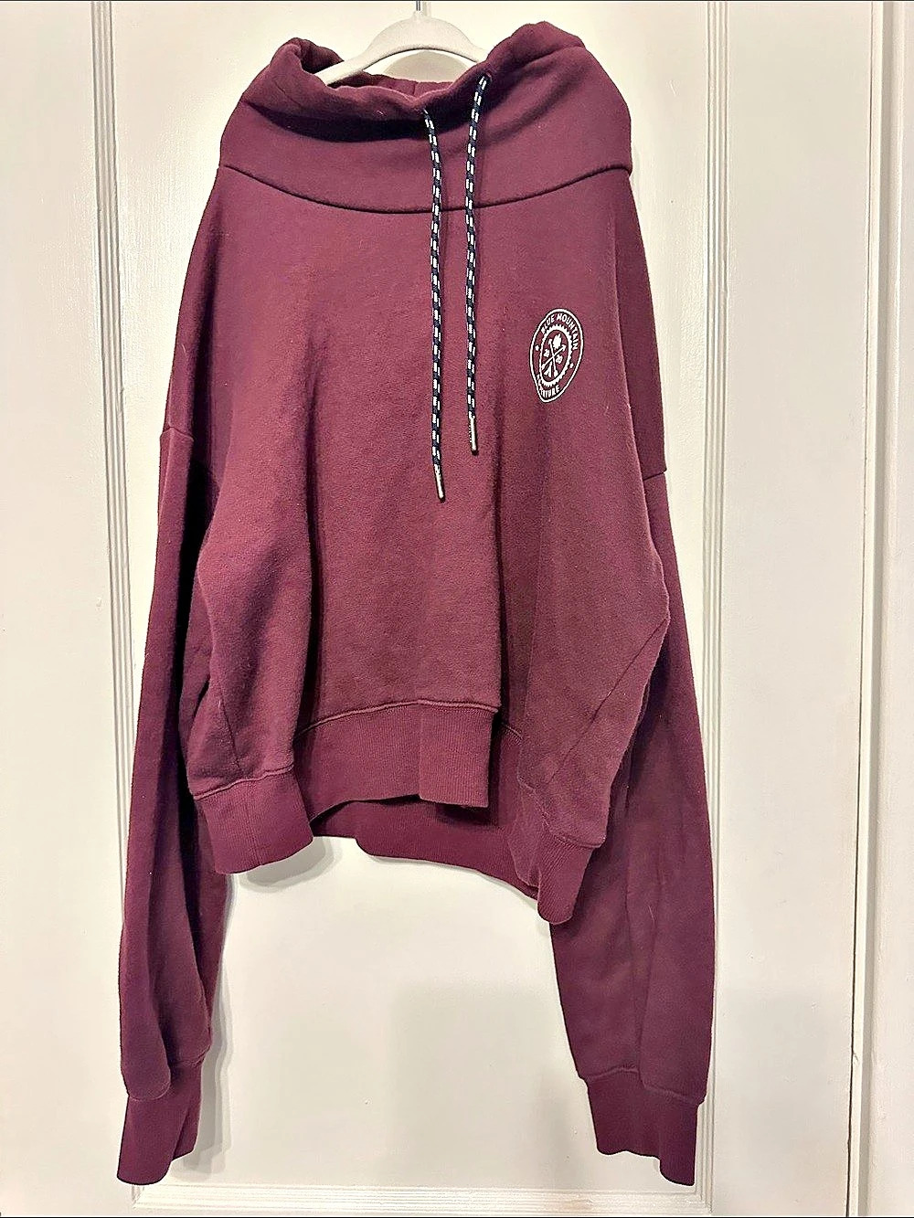 Burgundy Pullover Hoodie Like New